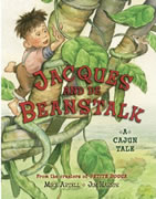 Here’s another Cajun version of a classic fairytale by writer Mike Artell—this time it’s Jack and the Beanstalk who turn up down on the Louisiana bayou!  Detailed watercolor illustrations by artist Jim Harris.
